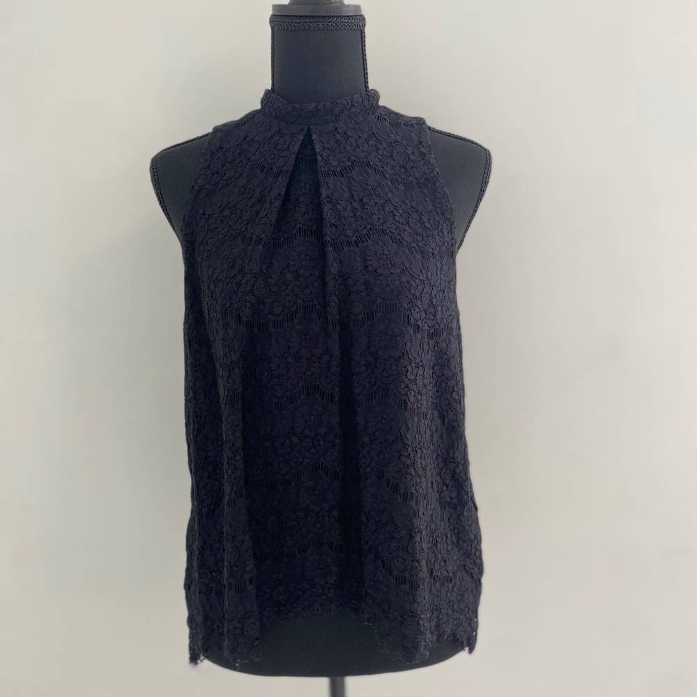 New York & Co Women Blouse Size M Color Black - Item 0038